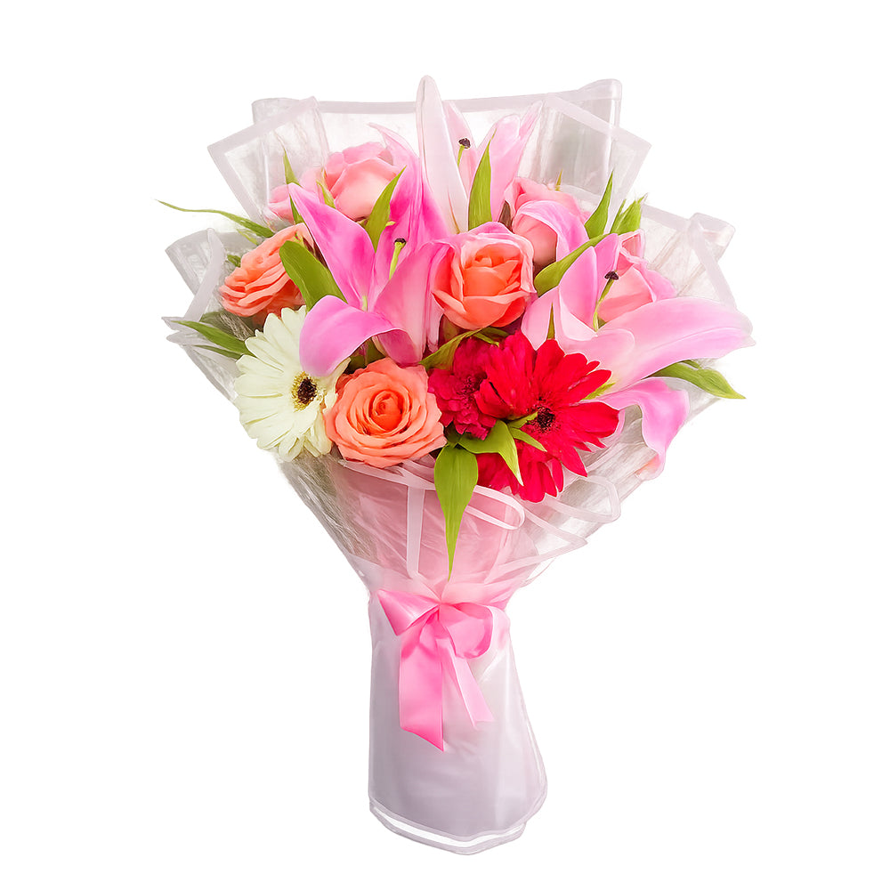 Lilly With Rose