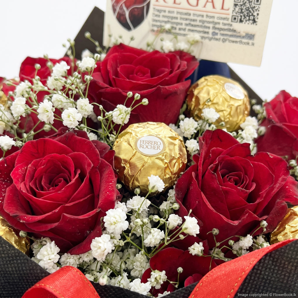 Grand Rose & Chocolate Bouquet
