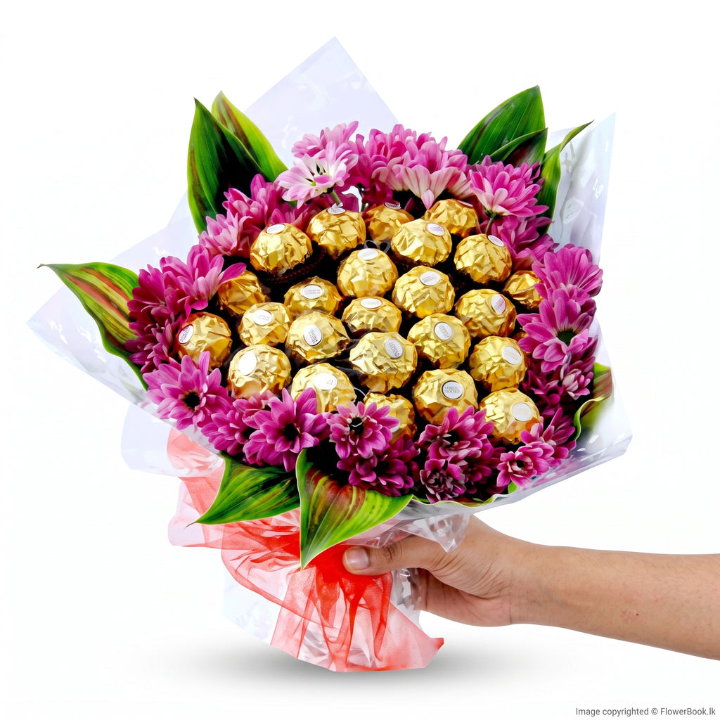 Golden Blooms & Ferrero Combo