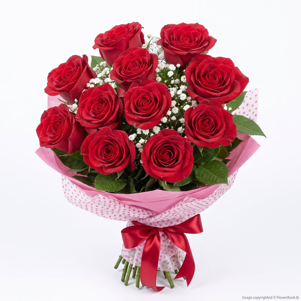 Red Roses Sheaf 10 Nos