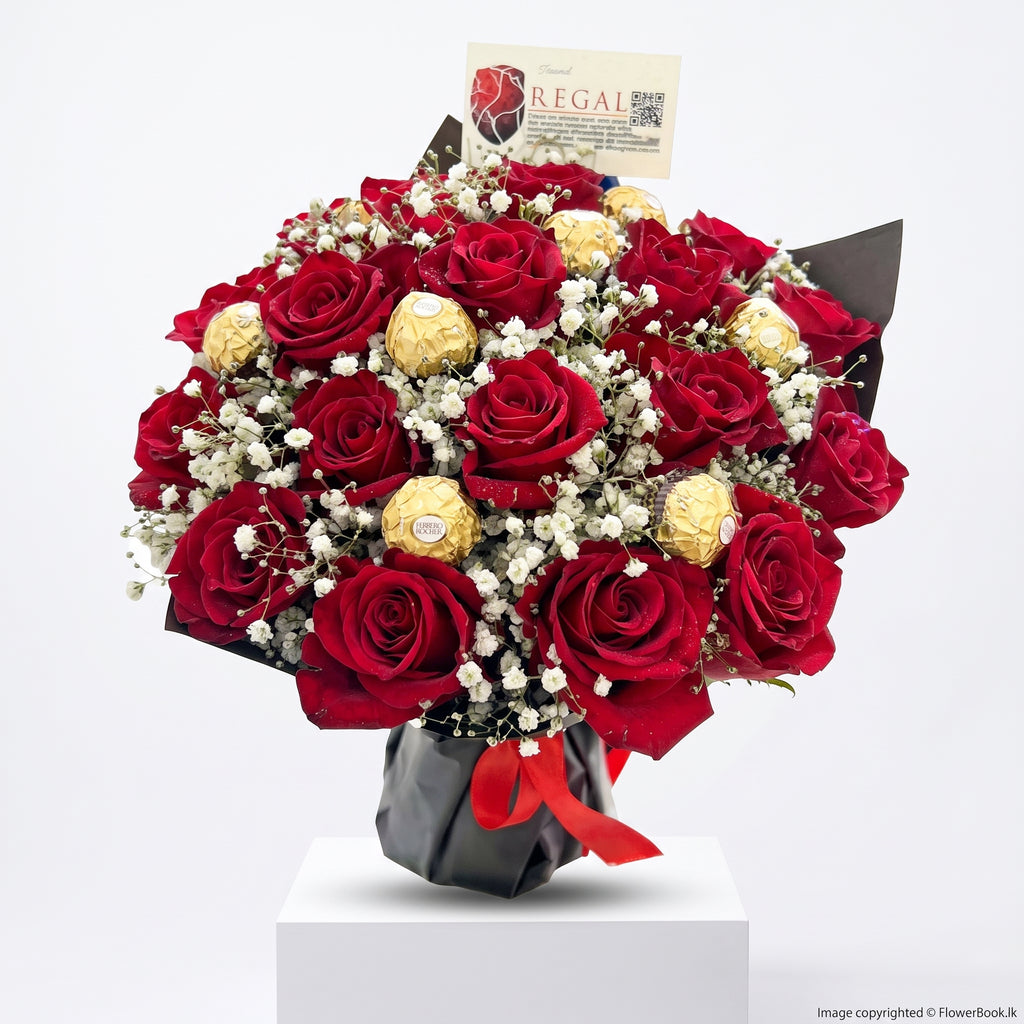 Grand Rose & Chocolate Bouquet