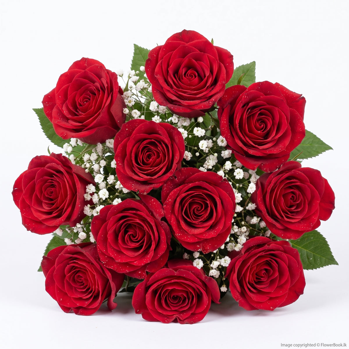 Red Roses Sheaf 10 Nos