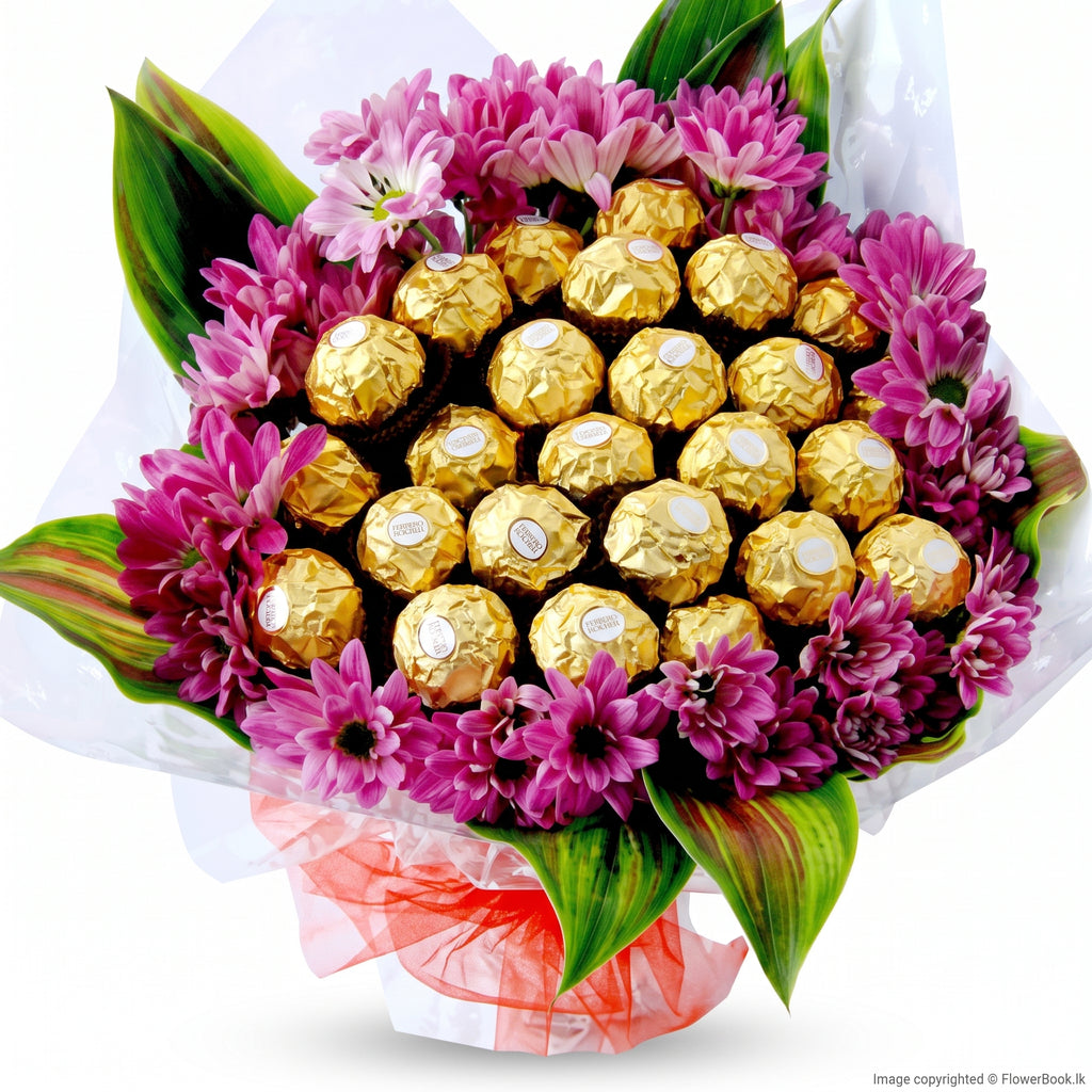Golden Blooms & Ferrero Combo