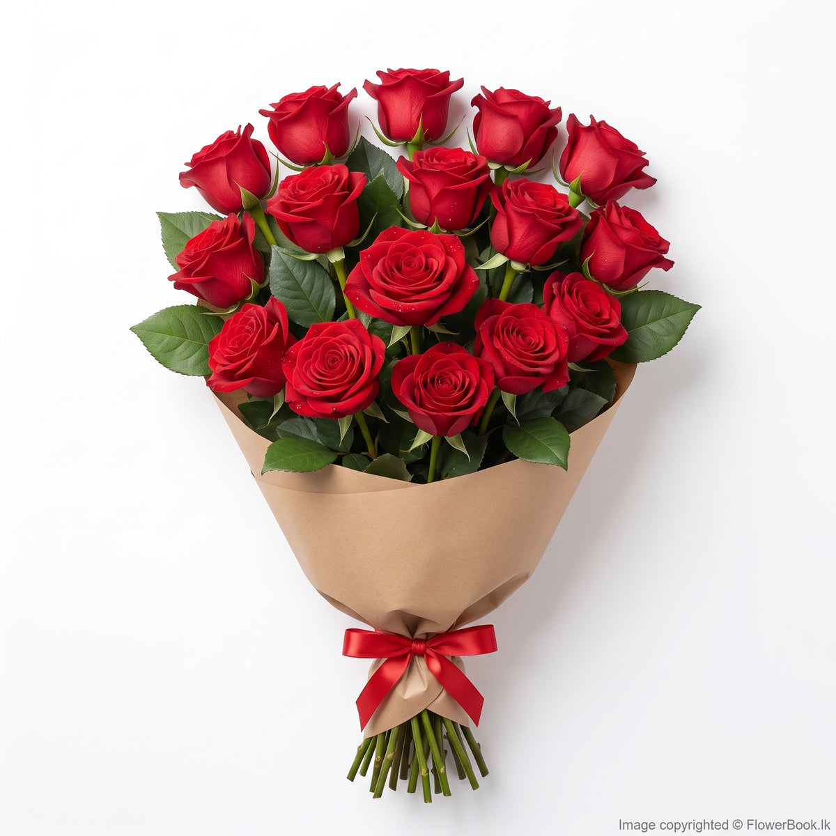 Red Roses Sheaf 15 Nos